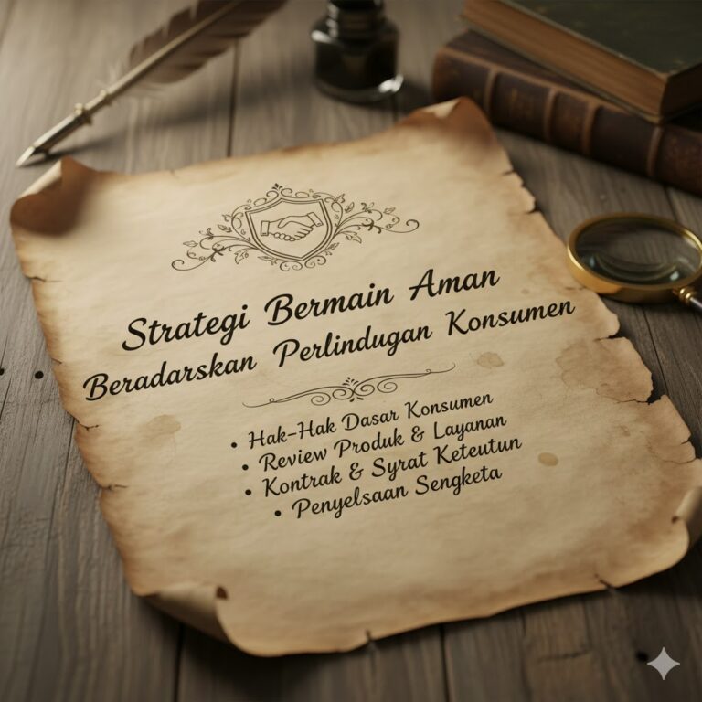 Strategi Bermain Aman Berdasarkan Perlindungan Konsumen